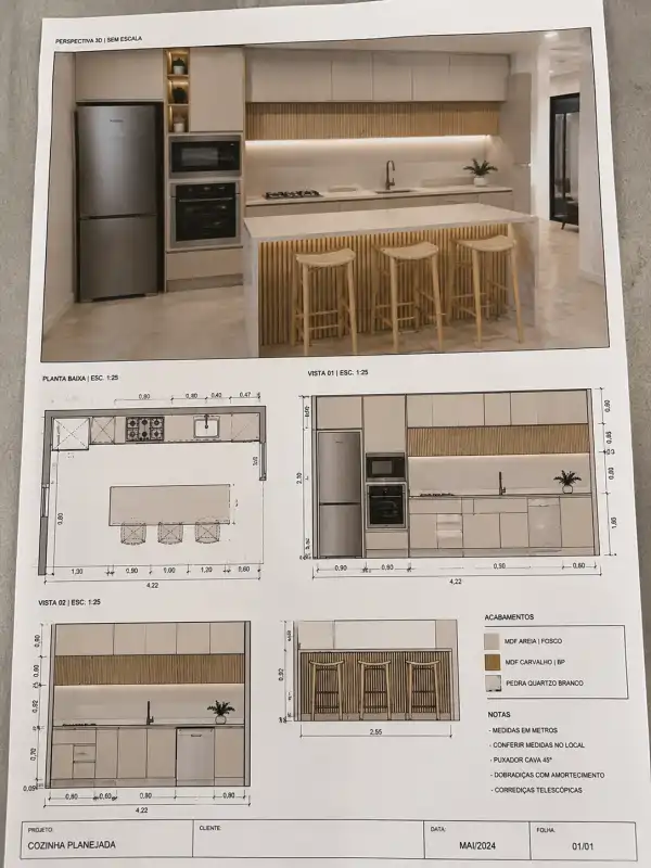 Projeto 3D arquitetura